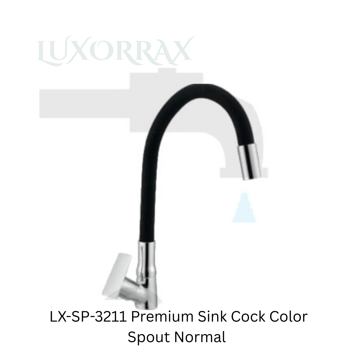LX-SP-3211 SWAN NECK COLOR SPOUT NORMAL 